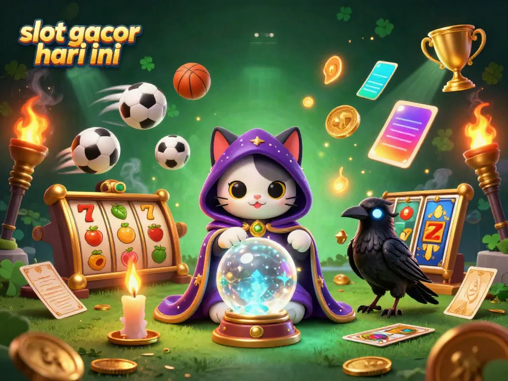 Experience the thrill of slot gacor hari ini, featuring vibrant characters and dynamic elements in an exciting casino setting.