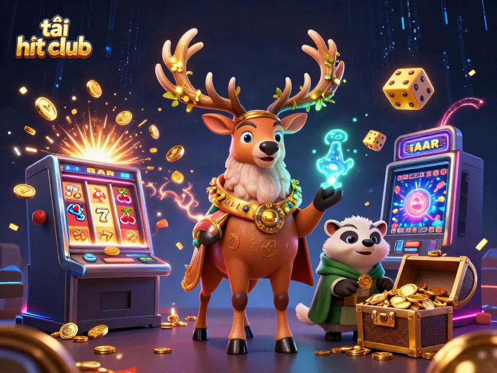 Play and win at tải hit club with vibrant animations and exciting gaming elements.